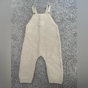 Zara baby knit overall size 9-12m